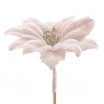 Stick Poinsettia Jõulutäht Ø10cm Pink h50cm