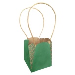 Bag Dune Sea Green/Natural - M - (11,5x11,5x13cm) 1TK