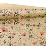 Kraft Print Paber Lilou Coral/Natural 0,79x40m