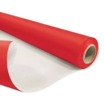 Kraft Waterproof Paber Red/White 0,79x25m