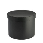 Hat Box Round Black (D.22xH.17cm) 1TK