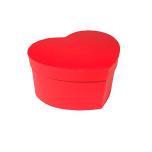 Heartshape Hat Box Red (15x19x10cm) 1TK