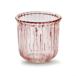 Glass Pot Day S Pink Ø11 h10,5cm	