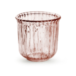 Glass Pot Day M Pink Ø12 h11,5cm	