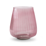 Vase Marbella Pink Ø18,5 h19,5cm	