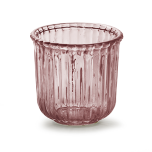 Glass Pot Day Pink Ø11 h10,5cm	