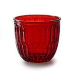 Glass Pot Joey Red Ø13 h11,5cm