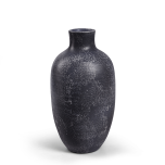 Vase Ceramics Bottle Natan Black Ø18 h35cm