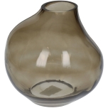Vase Glass Brown 15x15x15cm