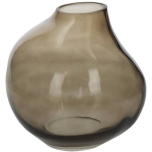 Vase Glass Brown 20x20x19,5cm