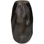 Vase Glass Brown 14x15x27,5cm