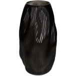 Vase Glass Brown 17x16,5x33cm