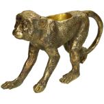 Planter Monkey Gold 18x9x31cm