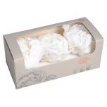 Stabiliseeritud Peony 3tk karbis White