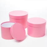 Symphony Hat Boxes STRONG PINK 3TK