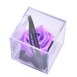 Stabiliseeritud Roos MELCHOR kinkekarbis 1tk BRIGHT LILAC