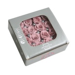 Stabiliseeritud Roos Princess 16tk karbis Cherry Blossom