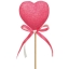 Pick heart glitter with bow 7x7cm+50cm stick pink.jpeg