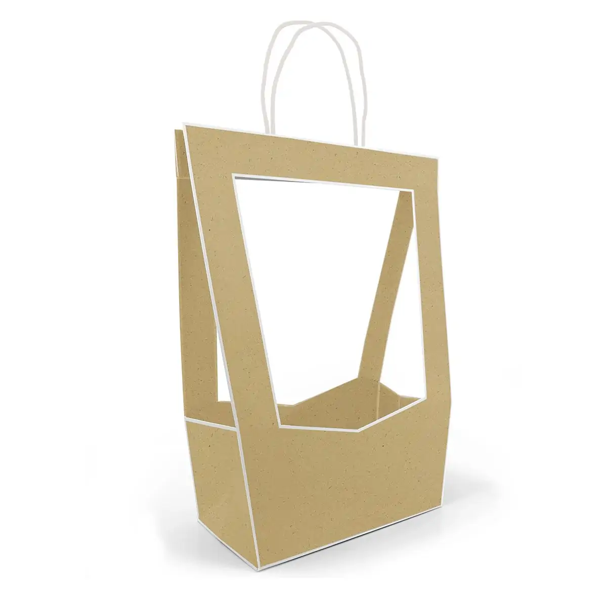 BAGS MEDAILLON 140 X 230 X 380 MM NATUREL