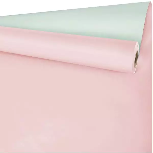 Kraft DuoSmooth Paber Pink/Blue 0.79X50m